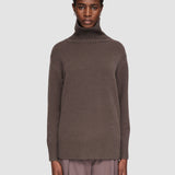 purple Luxe Cashmere High Neck Jumper - Joseph