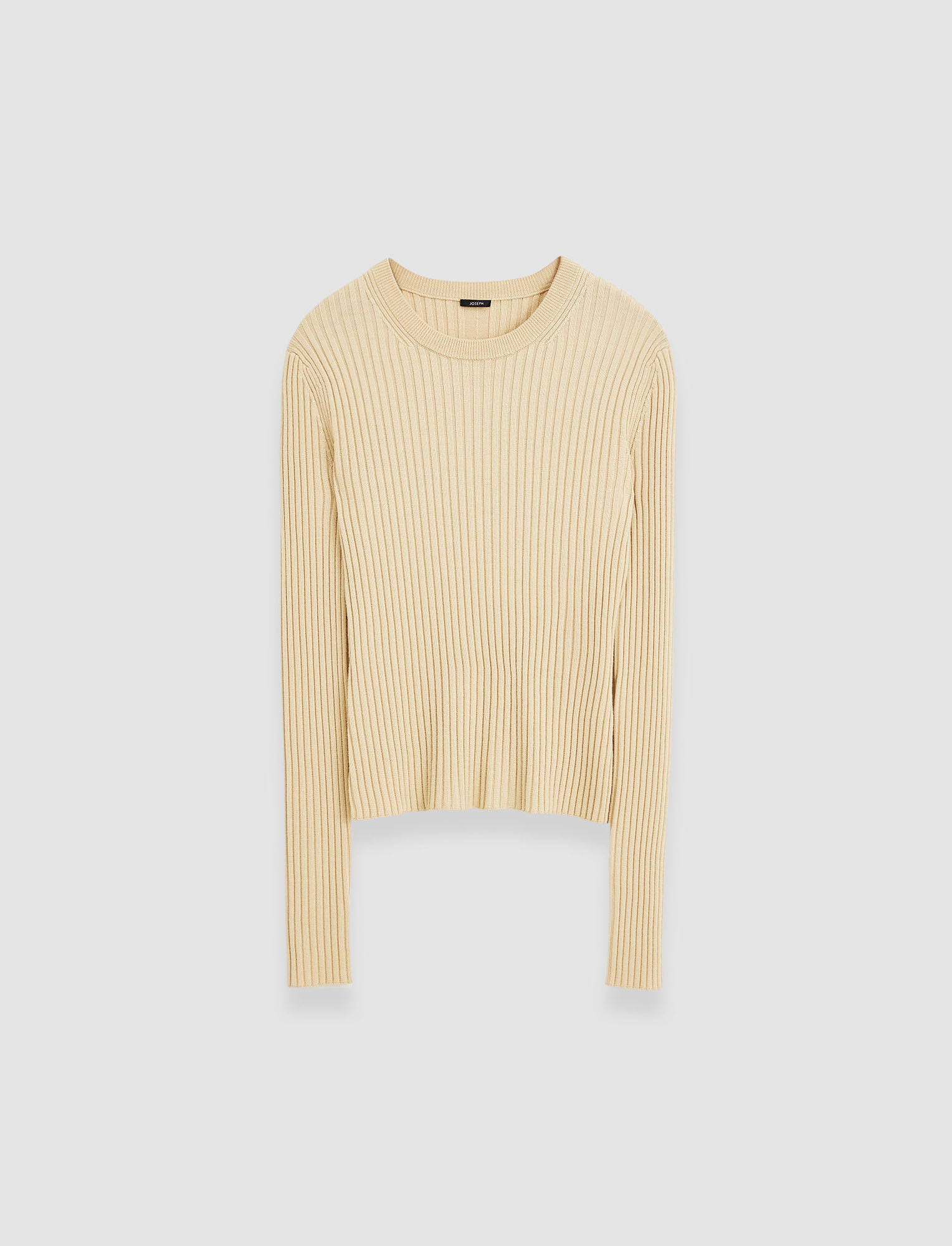 beige-merino-silk-rib-round-neck-jumper-JOSEPH