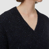 Black Alpaca Tweed Knit Dress - Joseph