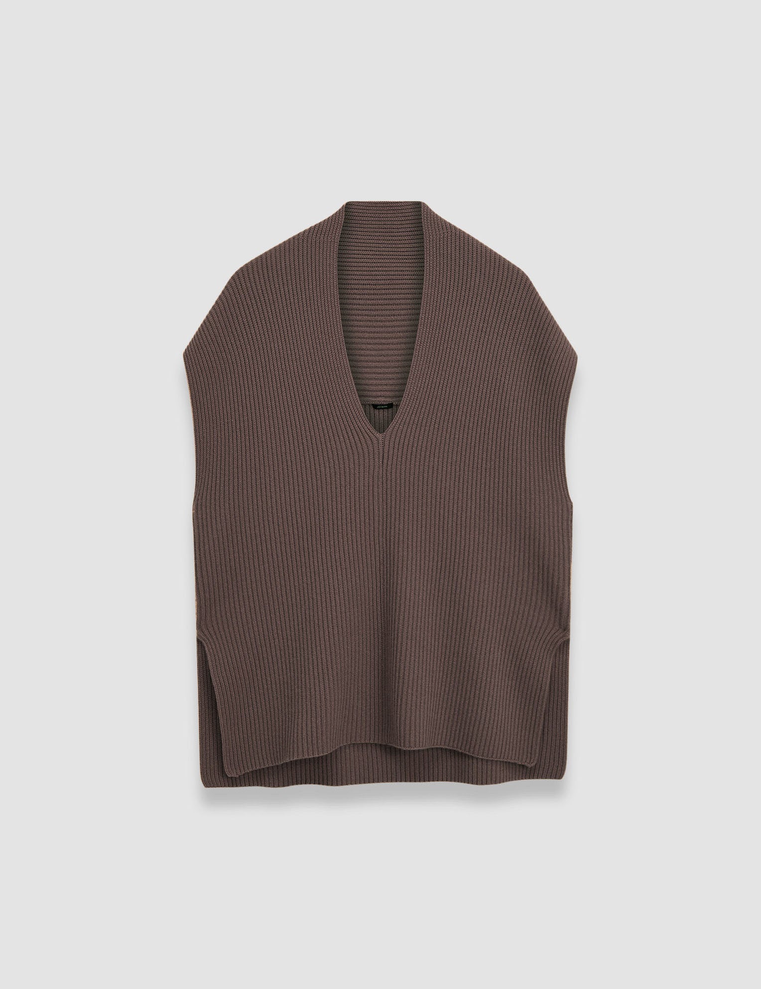 purple Luxe Cashmere Vest - Joseph