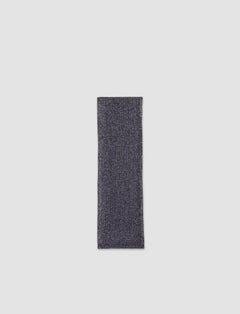 Purple Lurex Knit Scarf - Joseph