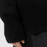 Black Luxe Cashmere High Neck Jumper - Joseph