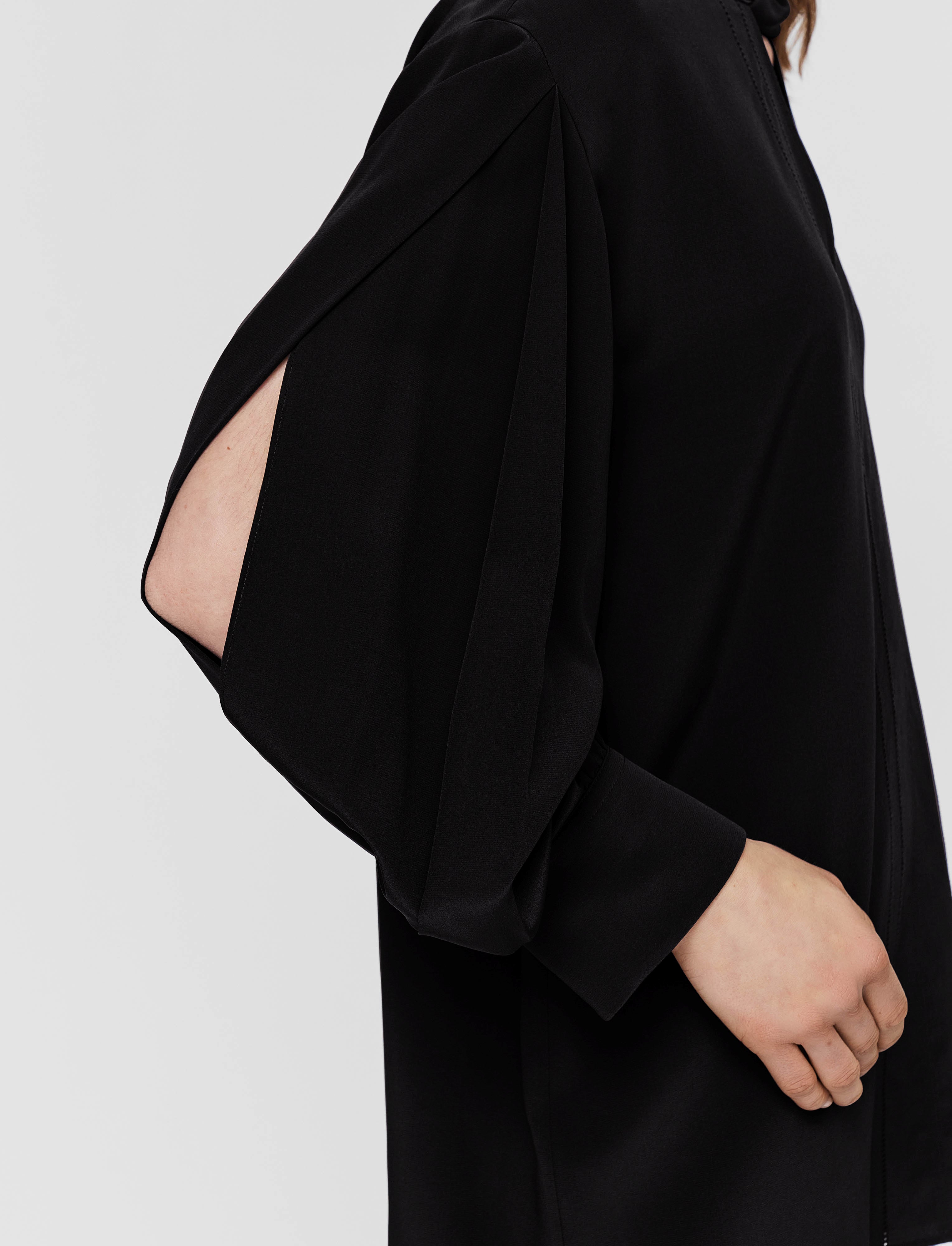 black-rivoli-silk-crepe-de-chine-blouse-JOSEPH