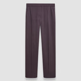 Purple Tova Silk Satin Trousers - Joseph