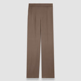 Grey Tova Silk Satin Trousers - Joseph