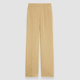 Beige Tova Silk Satin Trousers - Joseph