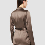 Grey Joubert Silk Satin Jacket - Joseph