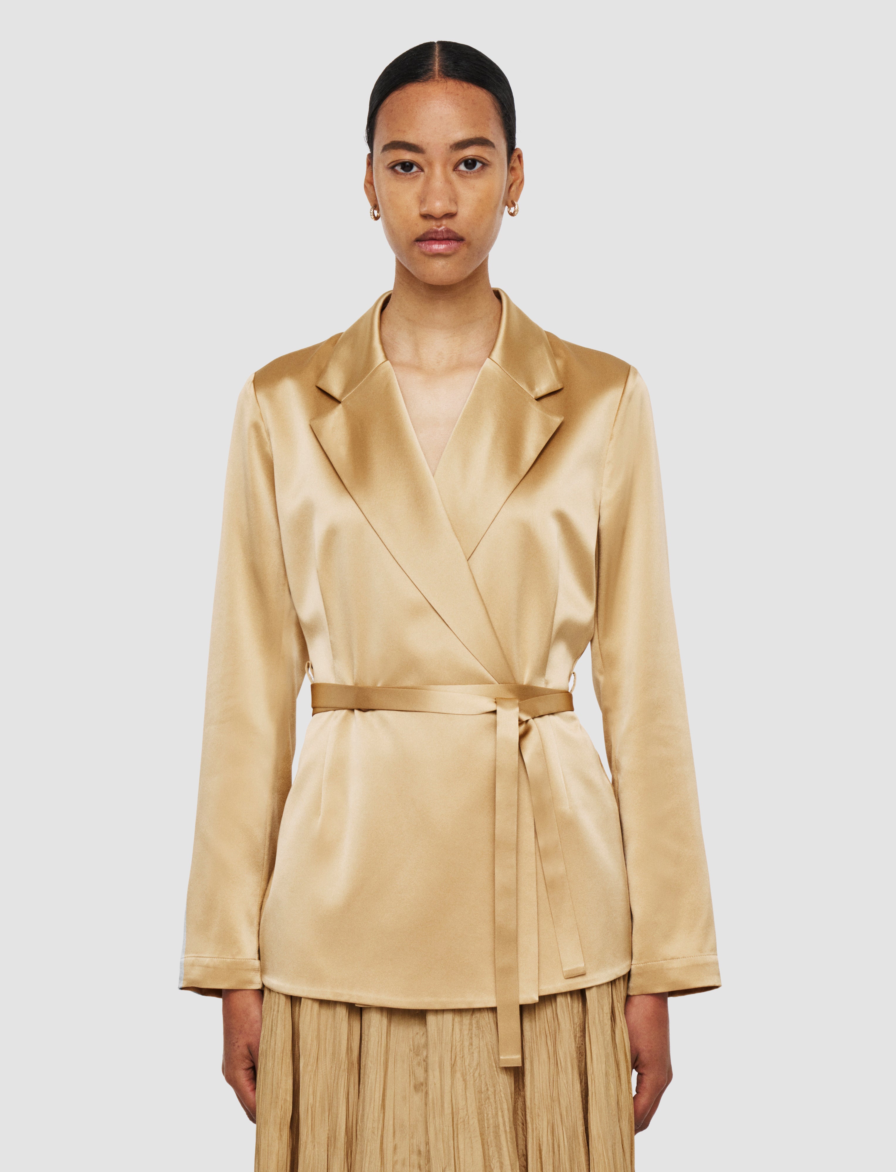 beige-joubert-silk-satin-jacket-JOSEPH