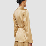 Beige Joubert Silk Satin Jacket - Joseph