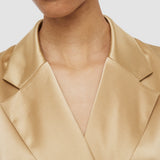 Beige Joubert Silk Satin Jacket - Joseph