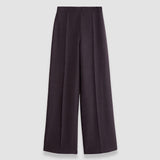 Purple Alane Evening Silk Blend Trousers - Joseph