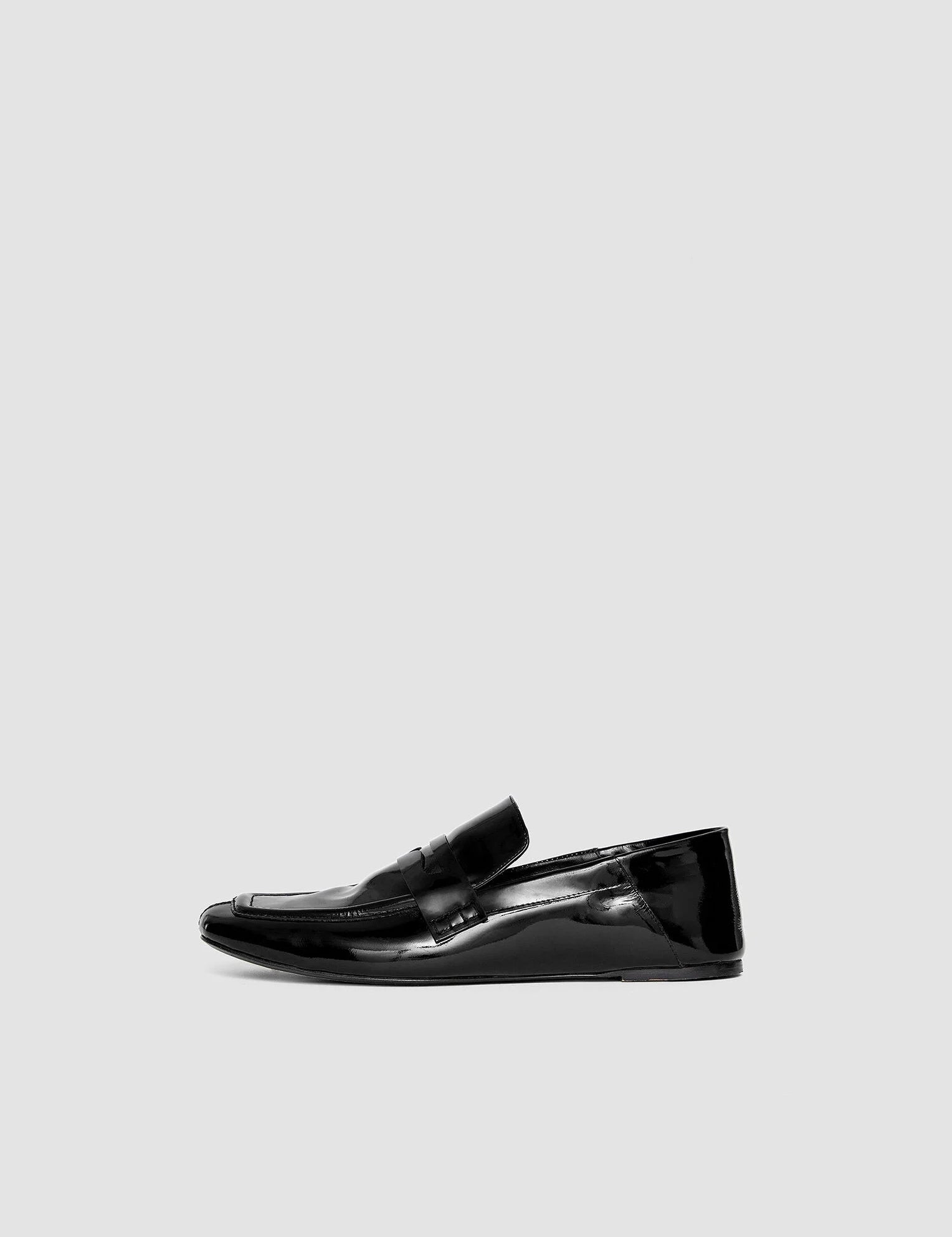 Black Patent Leather Loafers - Joseph