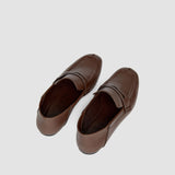 Brown Leather Loafers - Joseph