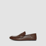 Brown Leather Loafers - Joseph