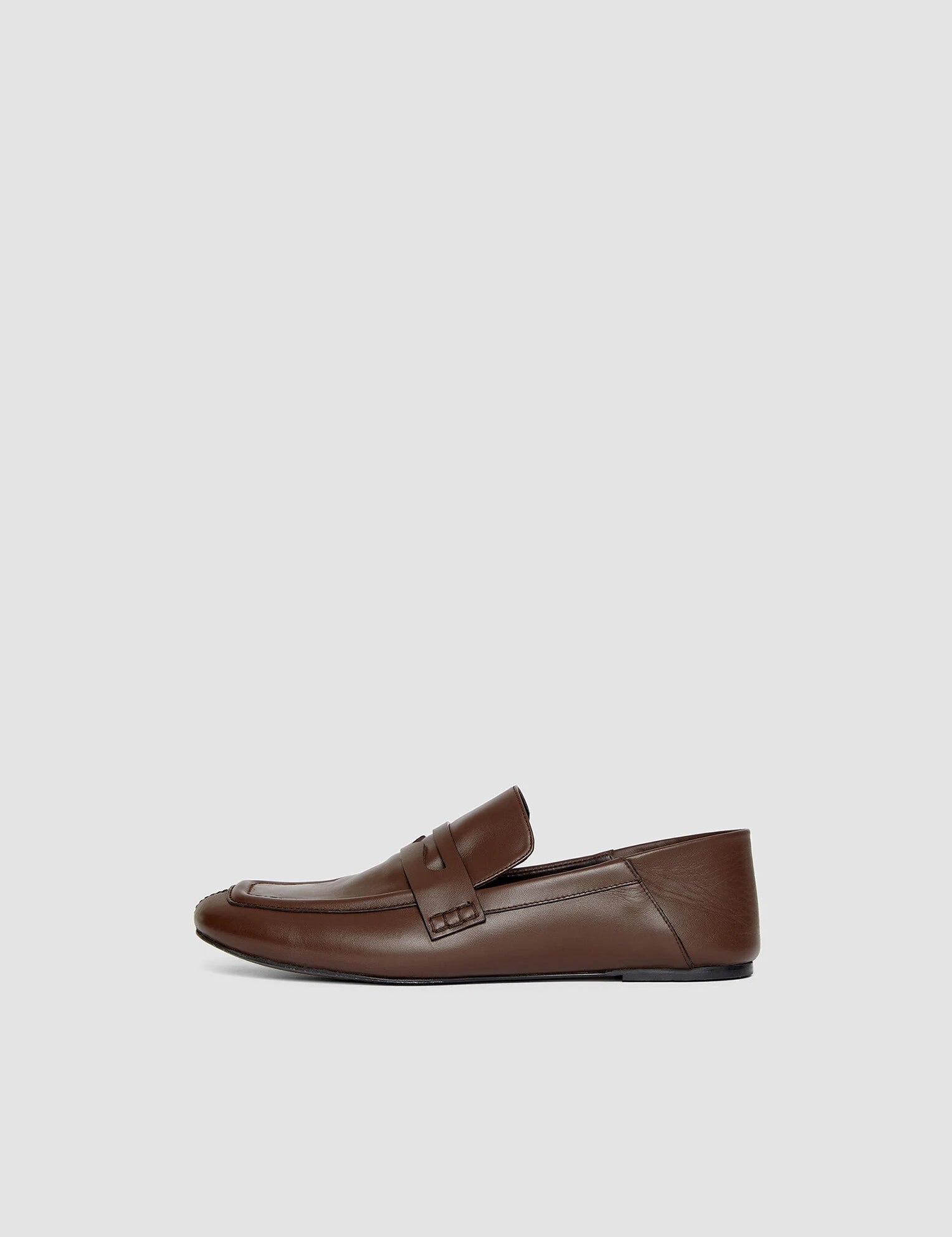 Brown Leather Loafers - Joseph