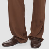 Brown Leather Loafers - Joseph