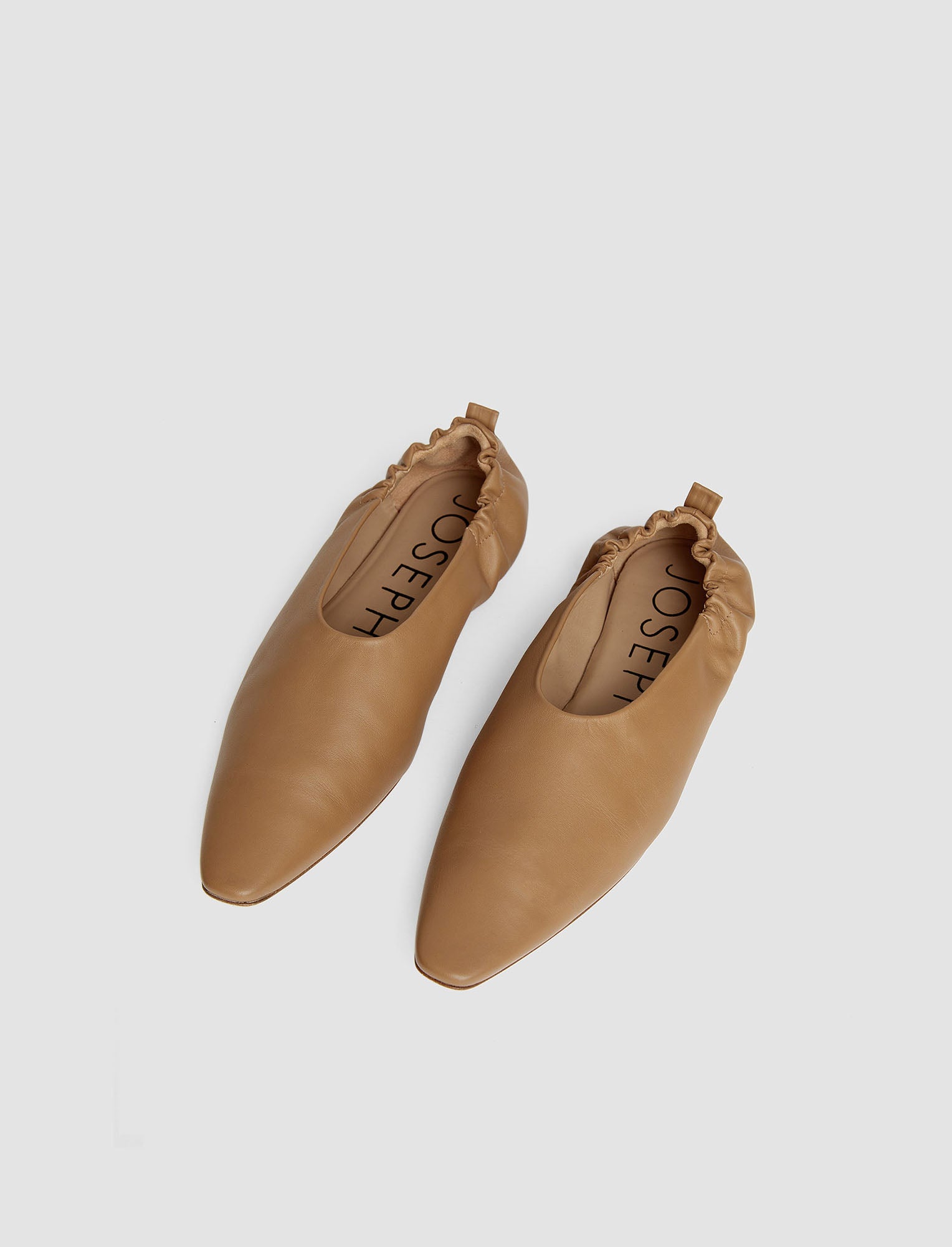 beige-leather-pointy-ballerina-shoes-JOSEPH