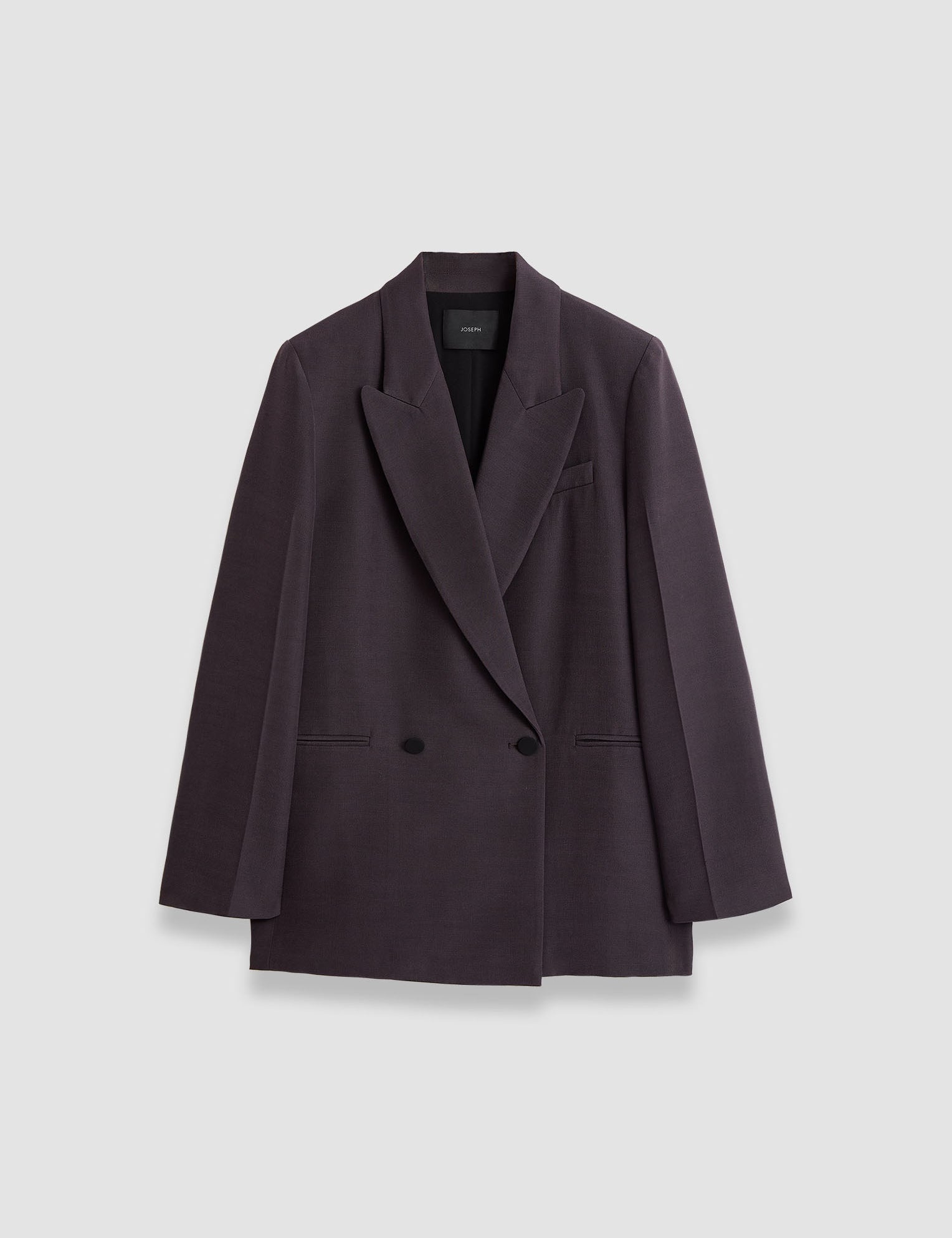 Purple Joly Evening Silk Blend Jacket - Joseph