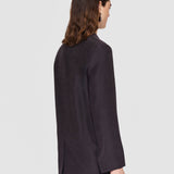 Purple Joly Evening Silk Blend Jacket - Joseph