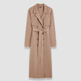 Beige Milano Knitted Wool Coat - Joseph