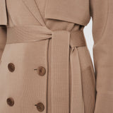 Beige Milano Knitted Wool Coat - Joseph