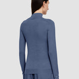 Blue Cashair High Neck Jumper - Joseph