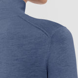 Blue Cashair High Neck Jumper - Joseph