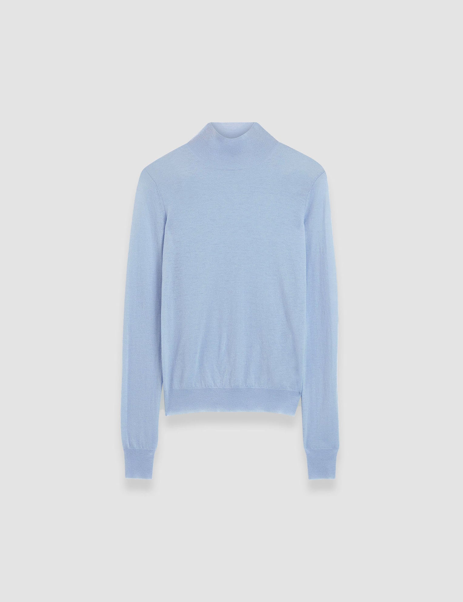 Blue Cashair High Neck Jumper - Joseph