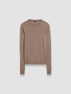 Grey Cashair Round Neck Jumper - Joseph
