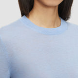 Blue Cashair Round Neck Jumper - Joseph