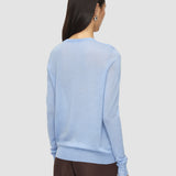 Blue Cashair V Neck Jumper - Joseph