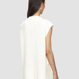 White Open Cashmere Vest - Joseph