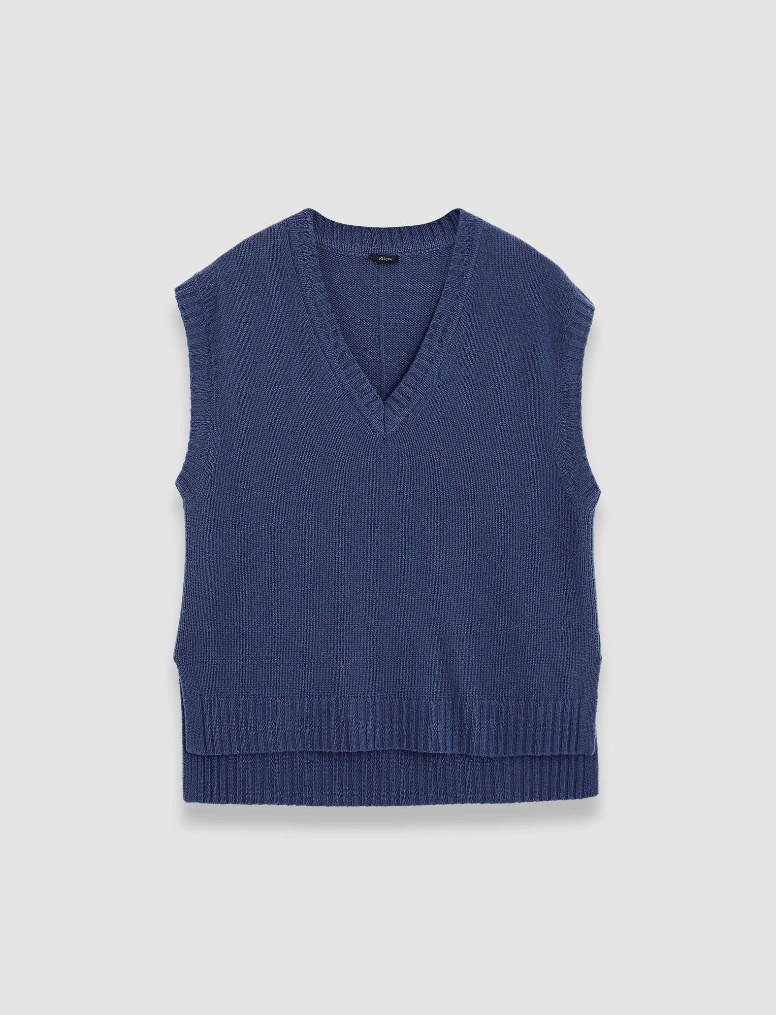 blue-open-cashmere-vest-JOSEPH