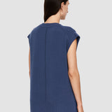 Blue Open Cashmere Vest - Joseph