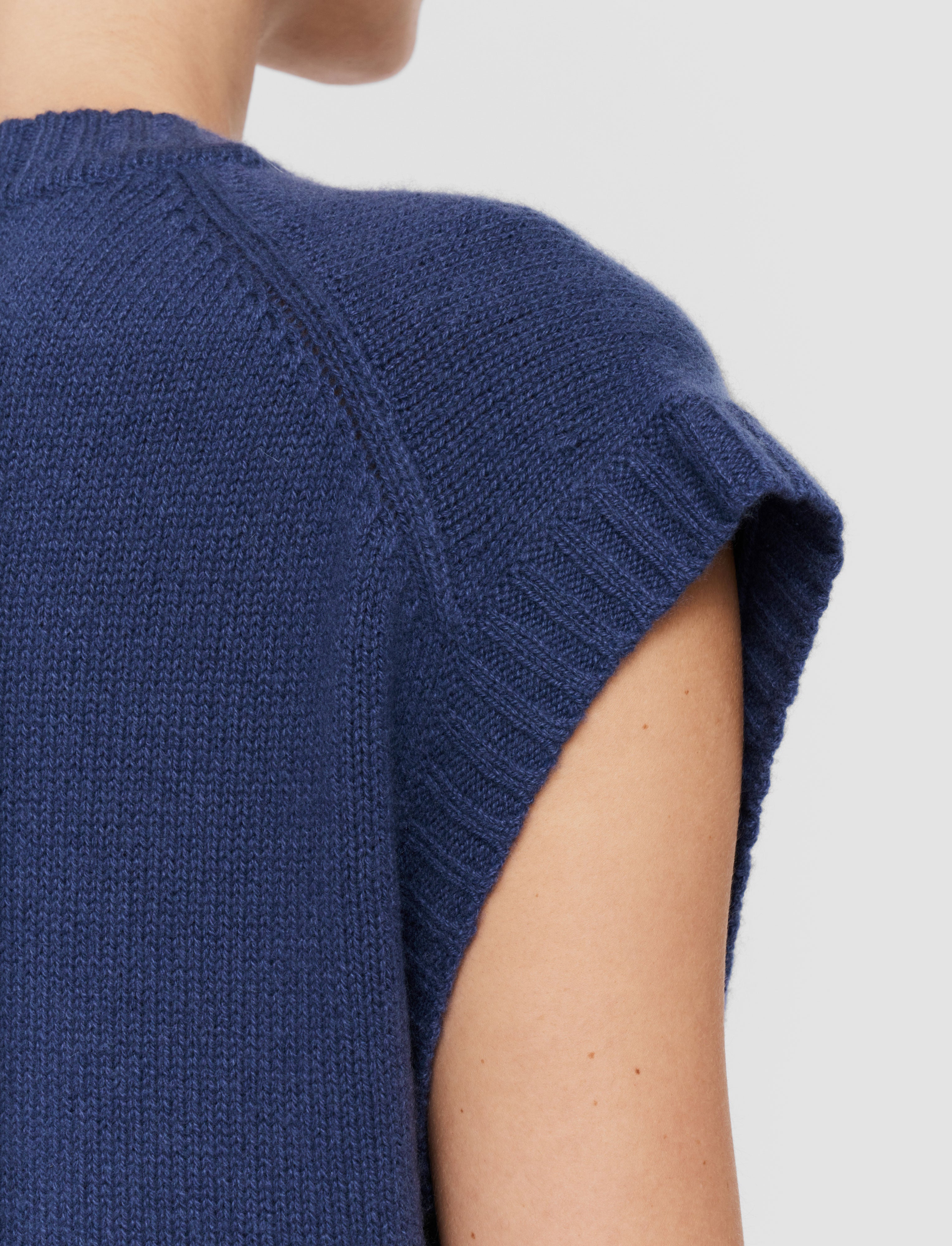 blue-open-cashmere-vest-JOSEPH