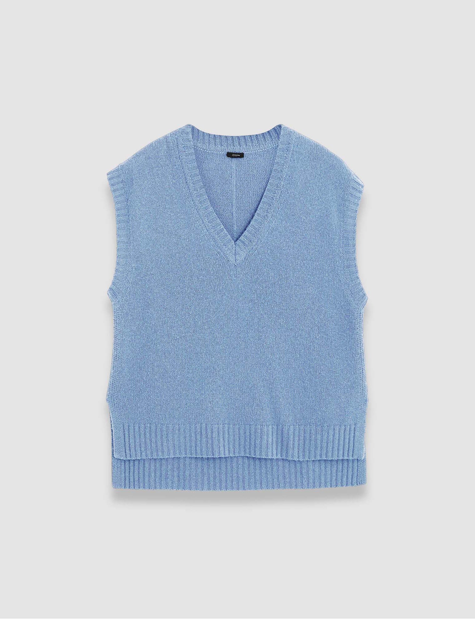 blue-open-cashmere-vest-JOSEPH