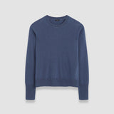 Blue Light Pure Cashmere Round Neck Jumper - Joseph