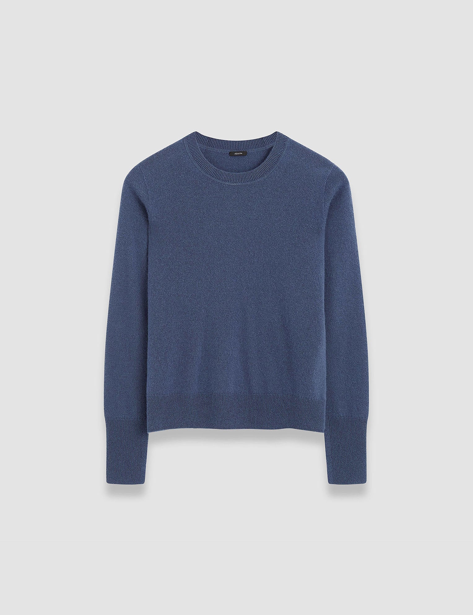 Blue Light Pure Cashmere Round Neck Jumper - Joseph