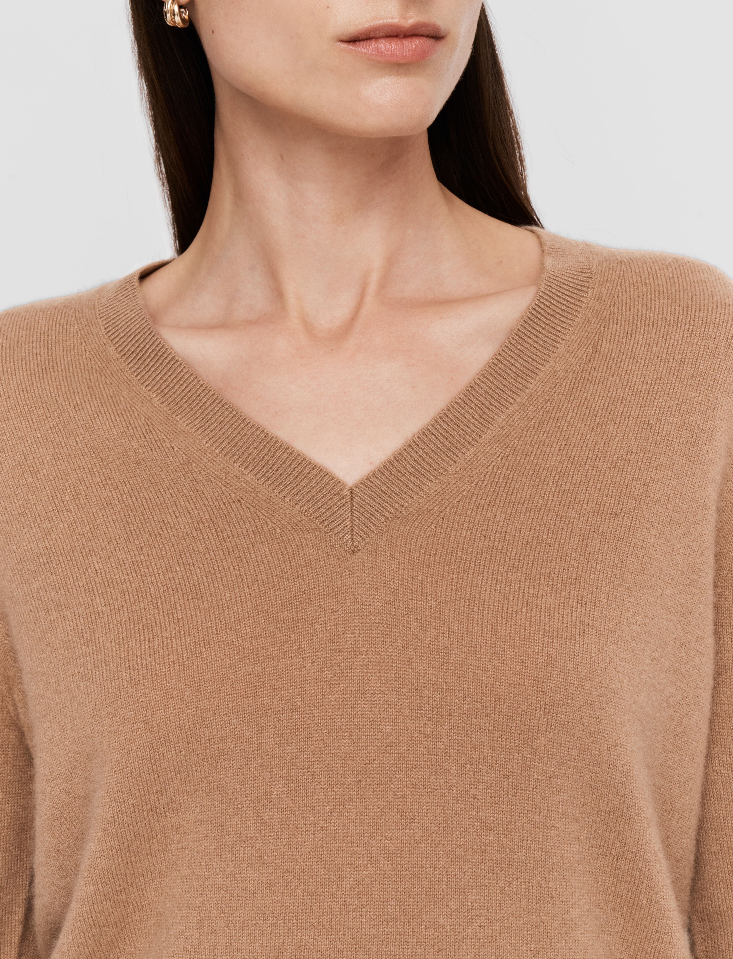 beige-light-pure-cashmere-v-neck-jumper-JOSEPH