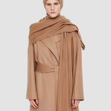 Beige Light Pure Cashmere Scarf - Joseph