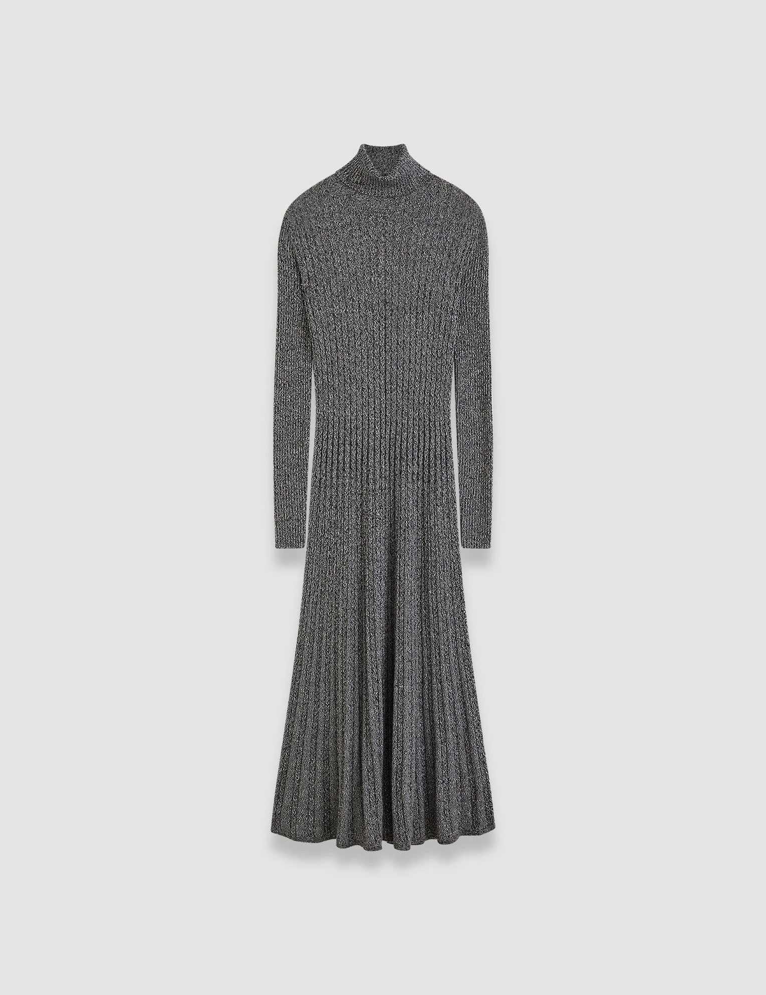 Multicolour Ribbed Cable Knit Dress - Joseph