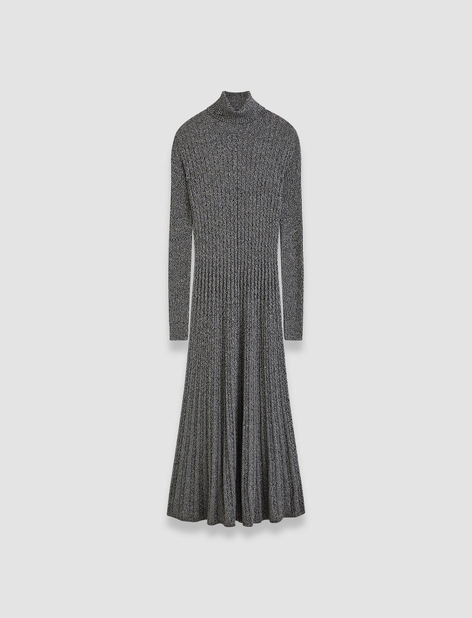 multicolour-ribbed-cable-knit-dress-JOSEPH