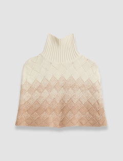 Ivory Weave Knit Neck Warmer - Joseph