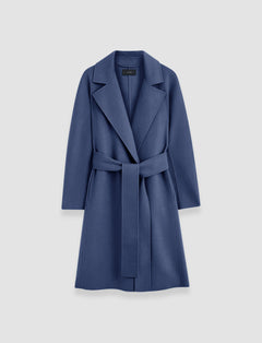 Blue Costa Double Face Cashmere Coat - Joseph