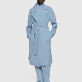 Blue Costa Double Face Cashmere Coat - Joseph