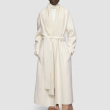 White Rica Double Face Cashmere Coat - Joseph