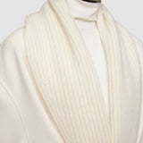 White Rica Double Face Cashmere Coat - Joseph