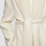 White Rica Double Face Cashmere Coat - Joseph