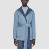 Blue Arnold Reversible Double Face Cashmere Coat - Joseph