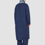 Blue Edmond Reversible Double Face Cashmere Coat - Joseph